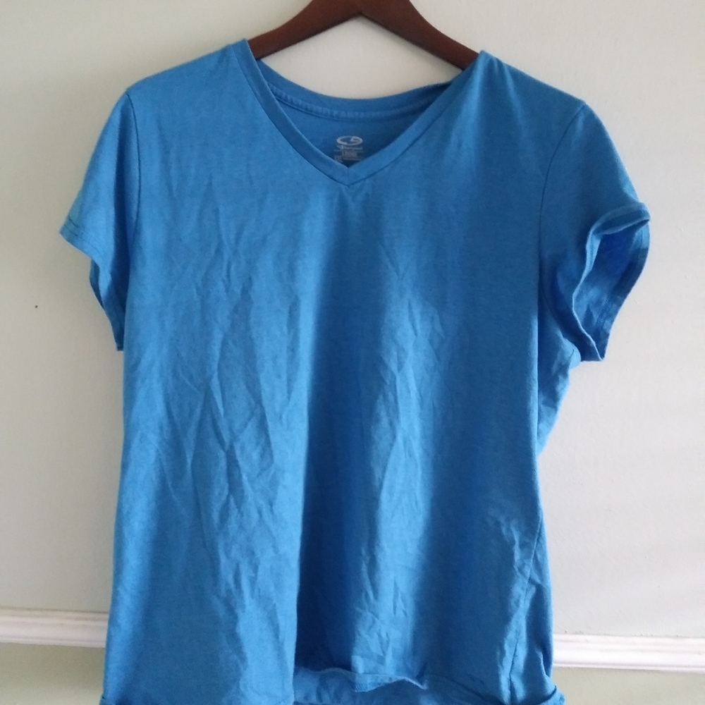 Blue T-shirt, Champion, Extra Large